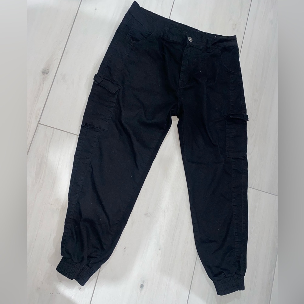 Women’s Black Cargo Pants
